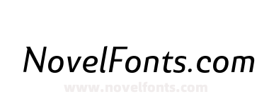 Senlot Sans Ext Regular Italic