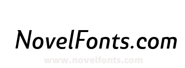 Senlot Sans Norm Medium Italic