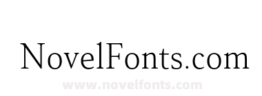 Senlot Serif Norm Thin