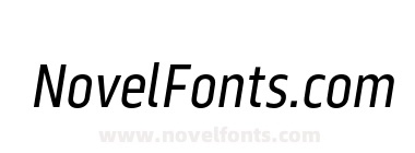 Serca Condensed Italic