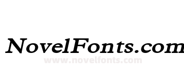 Nadine Condensed Bold Italic
