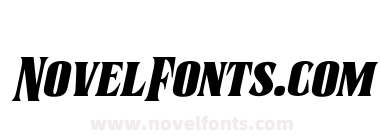 Sernes Extra Bold Italic