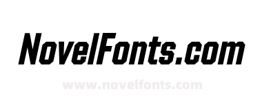 Shuttleblock Condensed Bold Italic