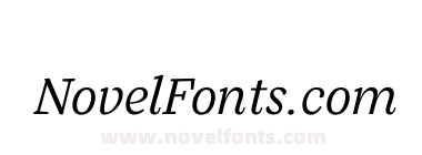 Silva Text Trial Light Italic