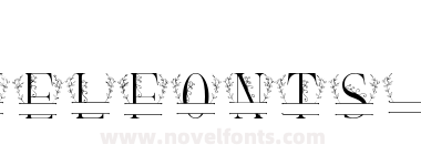 Simple Leaves Monogram