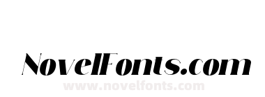 Simply Conception Black Italic