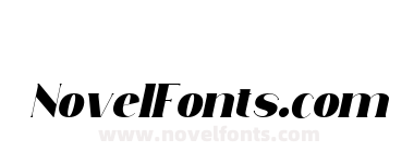 Simply Conception Black Italic