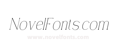 Simply Conception Thin Italic