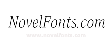 Singel Trial Light Italic