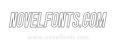Singo Outline Italic