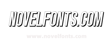 Singo Shadow Italic