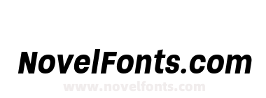 Soliden Bold Condensed Oblique