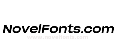 Soliden Bold Expanded Oblique