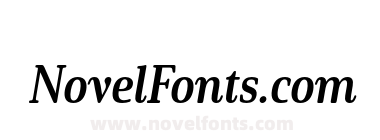 Solitas Serif Cond Bold It