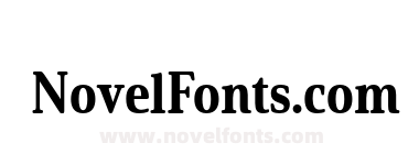 Solitas Serif Cond Ex Bold