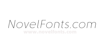 Solomon Sans Trial Thin Italic