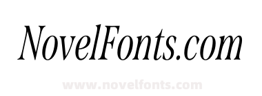 Span Compressed Light Italic