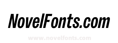 Sundry Condensed W05 Bold It