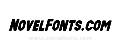 Sunroofsmallcaps Black Italic