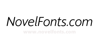 Supra W03 Light Rounded Italic