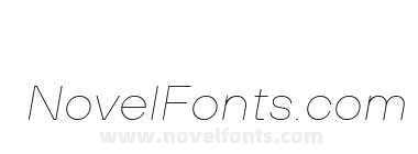 TT Hoves Pro Trl Expanded Hairline Italic