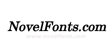 New Boston Bold Italic