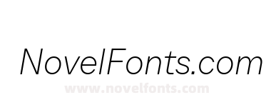 TT Neoris Trial Extra Light Italic