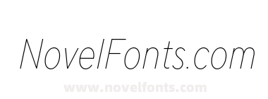 TT Norms Pro Condensed Thin Italic
