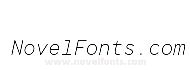 TT Norms Pro Mono Extra Light Italic