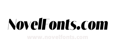 Tabac Big Glam Black Italic
