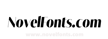 Tabac Big Glam Bold Italic