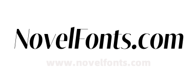 Tabac Big Glam Semibold Italic