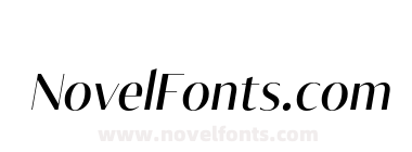 Tabac GlamG1 Medium Italic