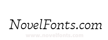 Tarif Light Italic