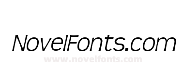 Teen Light Italic