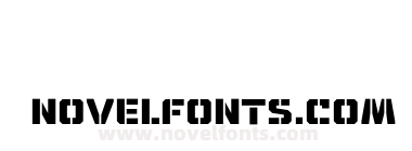 Thedus Stencil Condensed
