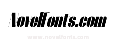 Thunder Extra Bold HC Italic