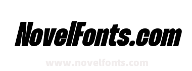 Thunder Extra Bold LC Italic