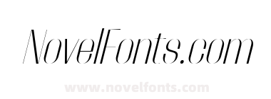 Thunder Extra Light HC Italic