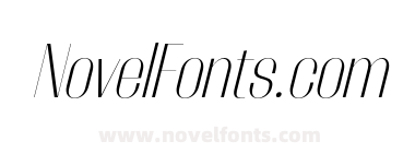 Thunder Extra LightHC Italic