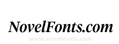 Tiempos Headline Medium Italic