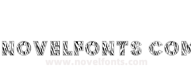 Tiger Skin Font 1 Regular