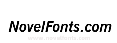 NewsGoth BT Bold Italic