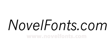 NewsGothicMTStd-Italic