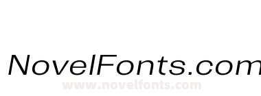 Trivia Gothic E2 Semi exp Light Italic