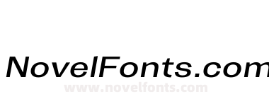 Trivia Gothic E3 Semi exp Italic