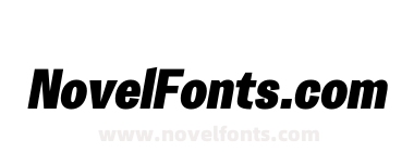 Trivia Gothic S6 Semi cond Black Italic