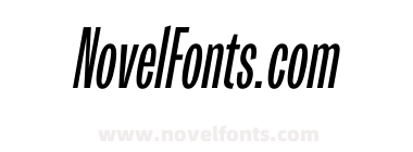 Trivia Gothic U3 Ultra cond Italic