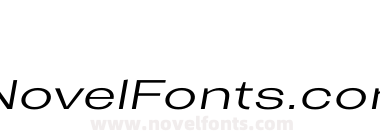 Trivia Gothic X2 Exp Light Italic