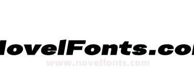 Trivia Gothic X6 Exp Black Italic